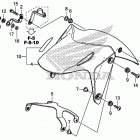 CB500X Переднее крыло