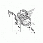 VT750CS Спидометр