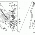 CTX700ND Front brake master       cylinder (ctx700nd  /  na)