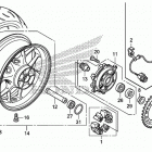 CBR1000S Заднее колесо