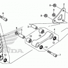 CBR500R Задний амортизатор
