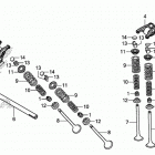 CBR500R Распределительный вал и клапана