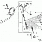 CRF250L Задний тормозной цилиндр