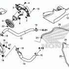 CB500FA Радиатор