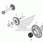 CBR650FA Starting driven gear