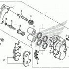 CMX250X Передний суппорт