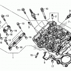 CB500FA Головка цилиндра