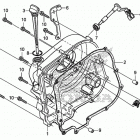 CMX250X Крышка картера правая