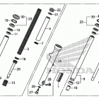 VT1300CX Передняя вилка