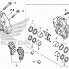 CBR1000S Передний суппорт тормозной