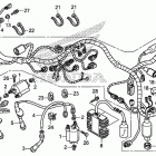 VT750CS Wire harness (vt750cs)