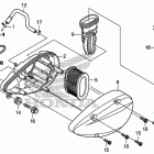 VT750CS Воздухозаборник