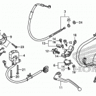CBR1000S Рычаги,тросы и рулевые переключатели