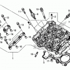 CB500X Головка цилиндра