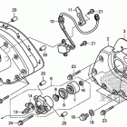 GL1800C Front cover@transmission cover