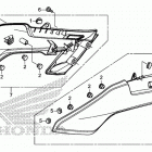 VFR800F Боковая панель
