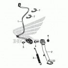 CTX700 Подножка