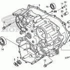 GL1800C Задний кожух картера