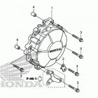 CBR600RR Крышка генератора