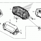 GROM125 (MSX125E) Спидометр