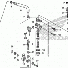CBR600RA Rear brake master        cylinder (cbr600ra)