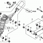 CBR600RA Rear shock absorber      (cbr600ra)