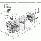 VT750CS Корпус Дросселя