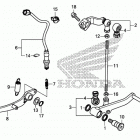 CB500FA Педали