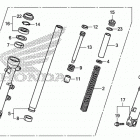 NC700X Передняя вилка