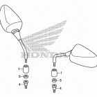 CB500FA Зеркало