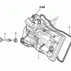 NC700X Крышка головки цилиндров