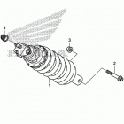 VT1300CTA Rear shock absorber (1)