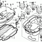 VFR800F Воздухозаборник