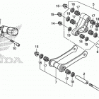 GL1800C Задний амортизатор