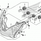 ST1300PA Задний фонарь