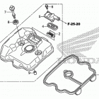 CRF250L Крышка головки цилиндров