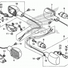 CMX250X Сигналы поворота