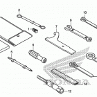CB500FA Инструмент