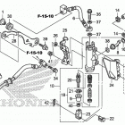 CBR1000RA Rear brake master        cylinder (2)