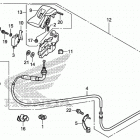 CTX700ND Parking brake lever