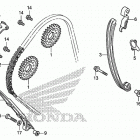CBR1000S Цепь ГРМ и натяжитель
