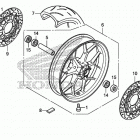 CBR600RR Переднее колесо