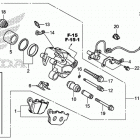 CBR500R Задний суппорт