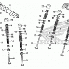 VFR800F Camshaft@valve (rr.)
