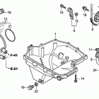 CBR1000S Поддон картера и масляный насос