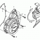 CB500X Крышка генератора