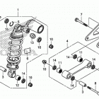 CBR600RR Rear shock absorber      (cbr600rr)