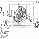 VT750CS Rear wheel (vt750cs)
