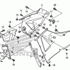 CBR600RR Middle cowl@lower cowl   (r.)