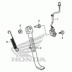 GROM125 (MSX125E) Подножка